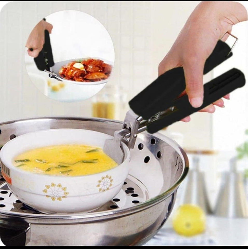 Kitchen Stailess Steel Bowl, Pot, Pan Gripper clip - Best finders.store